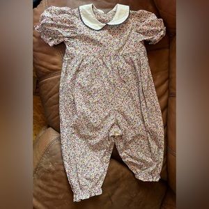 Peter Pan collar romper 2t